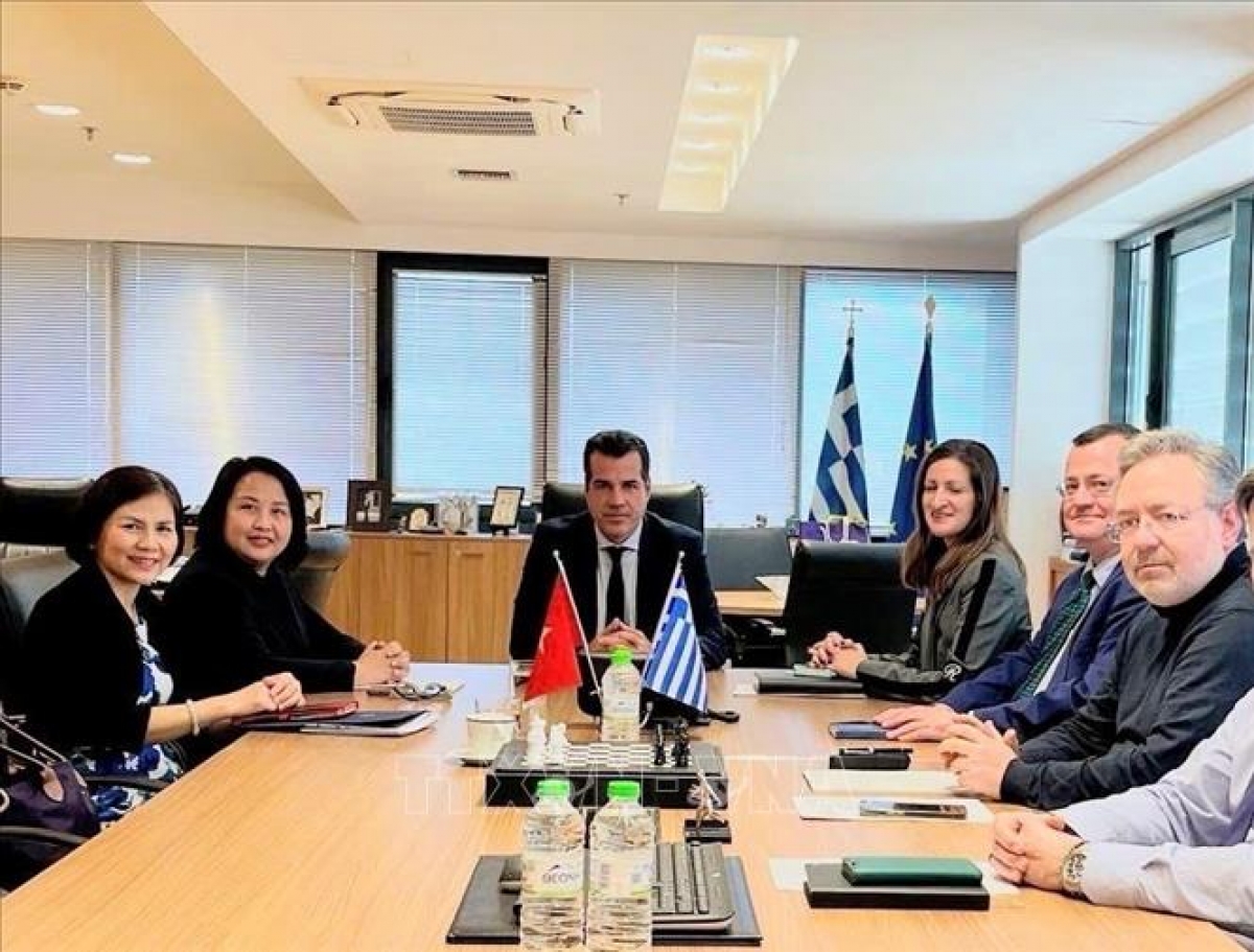 Panorama temu kerja tersebut (Foto: VNA)