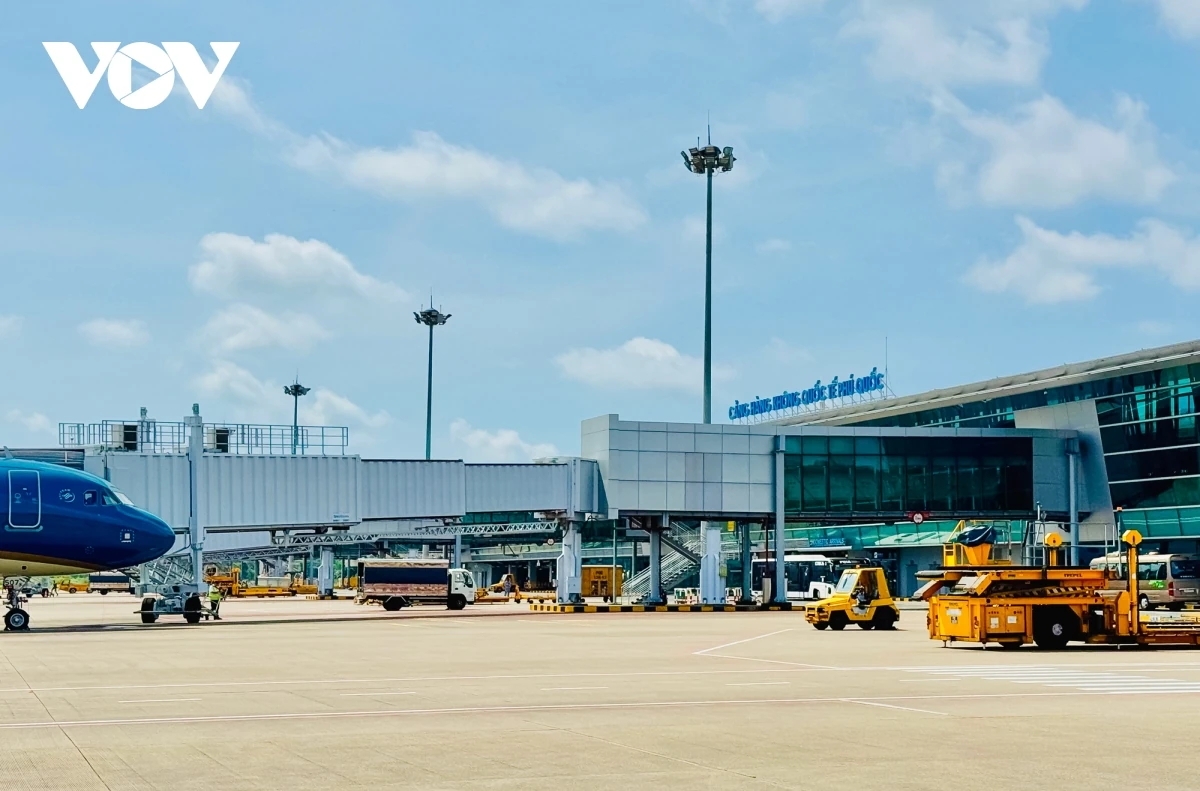 Phu Quoc International Airport (Photo: VOV)