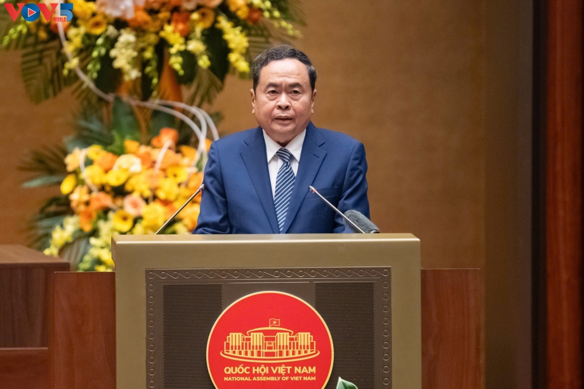 Le président de l''Assemblée nationale et du Conseil électoral national Trân Thanh Mân. Photo: Lê Tuyêt/VOV